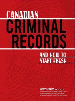 cover image of Canadian Criminal Records
